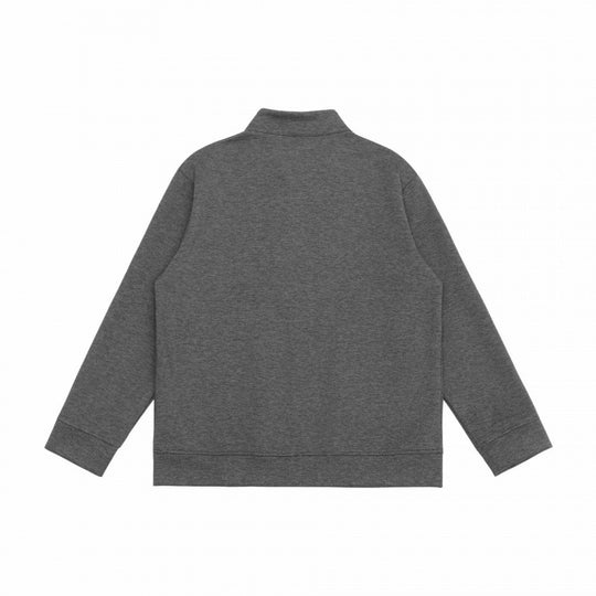 Unisex Boxy-Trainingsblouson mit durchgehendem Reißverschluss, Stehkragen und eingesetzter Seitenpaspel Shop Nory