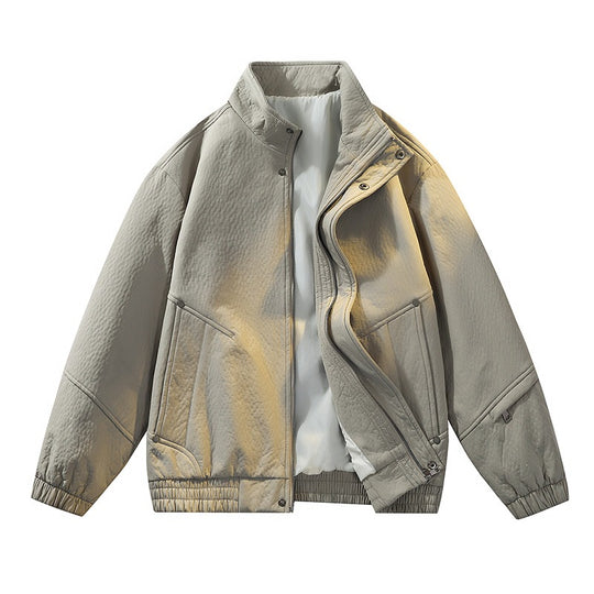 Herren Lässige Übergangsjacke mit hochgeschlossenem Kragen Shop Nory