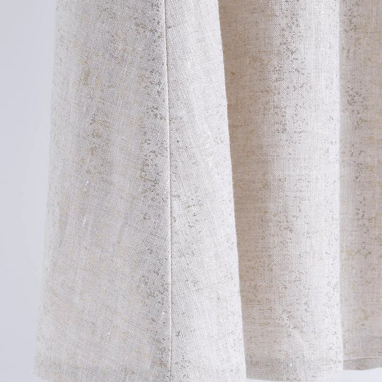 Damen Langer Faltenrock aus Leinen Shop Nory