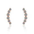 Damen Ohrstecker mit integriertem Zirkonia-Besatz und elegantem Design Shop Nory