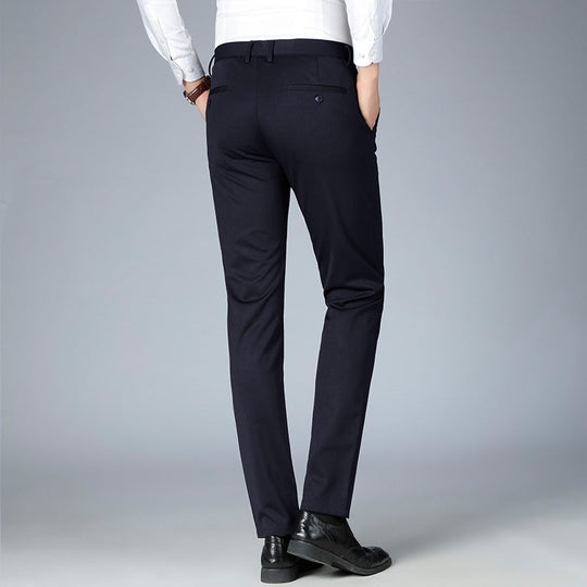 Herren elegante Anzughose mit schmalem Schnitt Shopnory
