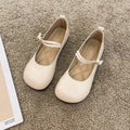 Damen Bequeme und elegante Ballerinas mit verstellbarem Riemen und weicher Innensohle