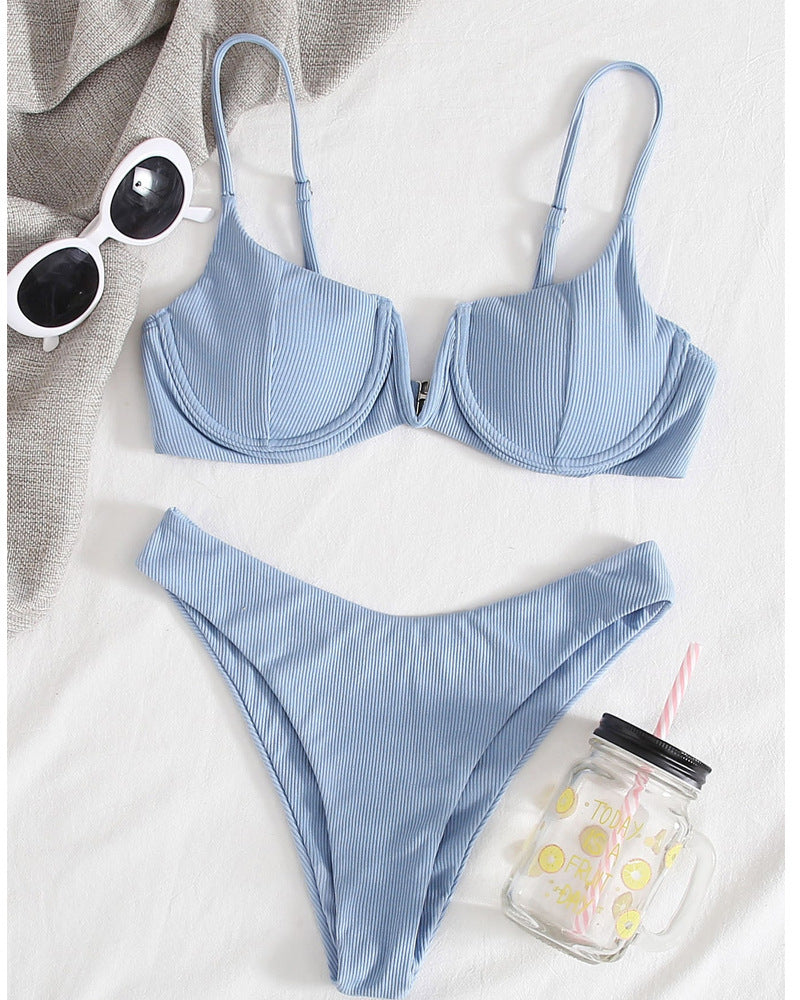 Damen Push-Up Bikini-Set mit verstellbaren Trägern