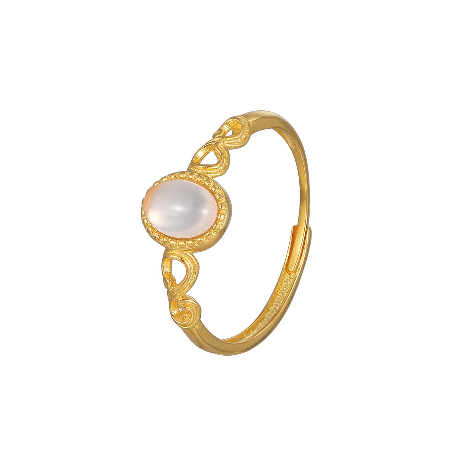 Damen Ring mit feiner Perlenverzierung und eleganten Details Shop Nory