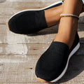 Damen Slip-On Sneakers mit atmungsaktivem Mesh-Obermaterial und rutschfester Sohle Shopnory