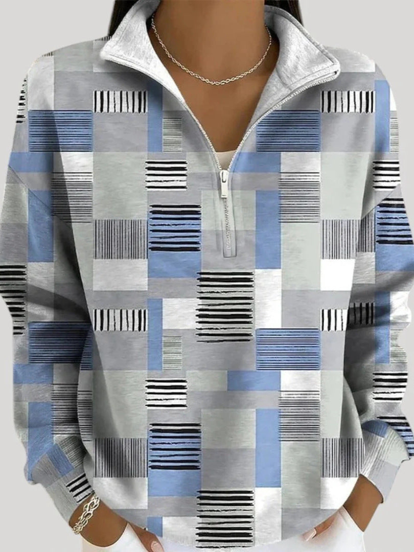 Damen Zip-Pullover
