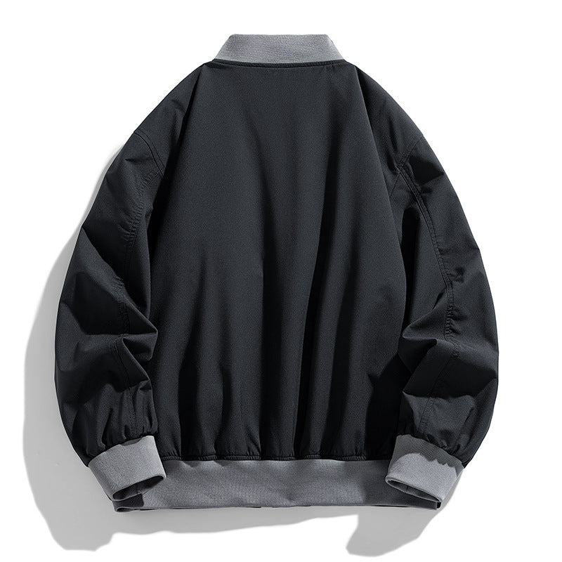 Herren Leichte Oversize-Bomberjacke mit wasserabweisender Außenhaut und kontrastierenden Rippbündchen Shop Nory