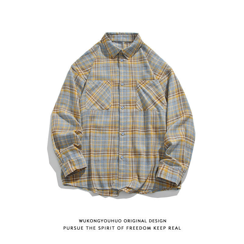 Herren Flanell-Hemd mit Karomuster Shop Nory