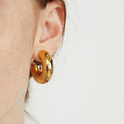 Damen Ohrhänger im modernen, geschwungenen Design Shop Nory