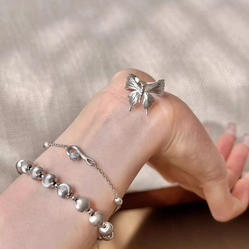 Damen filigraner Ring im Schmetterlingsdesign Shop Nory