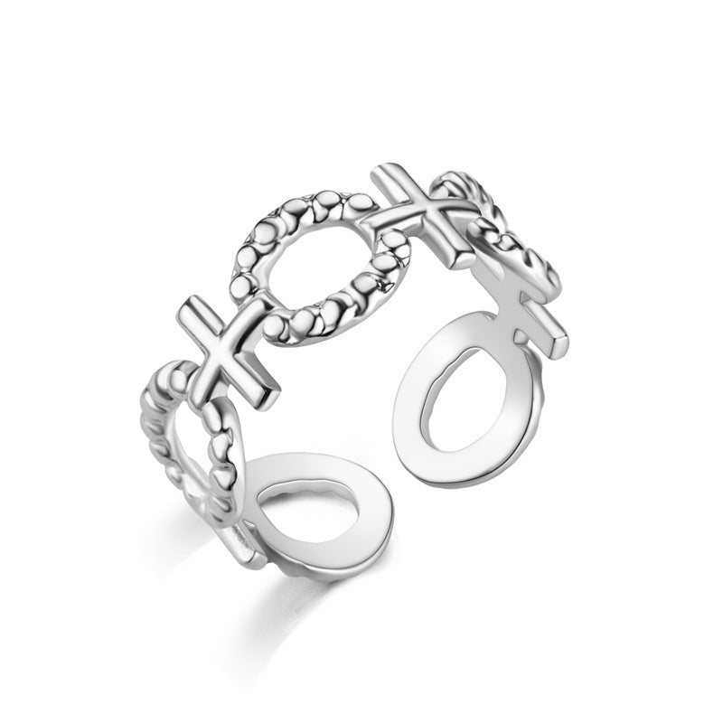 Damen Ring mit einzigartigem Handdesign Shop Nory