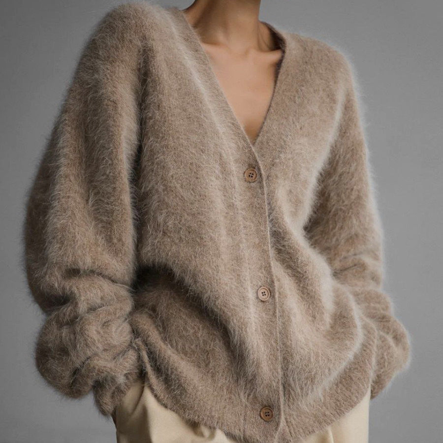 Damen kuscheliger Cardigan