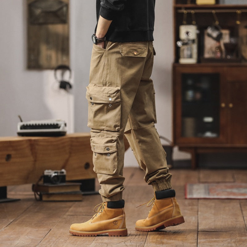 Herren Cargohose mit multifunktionalen Pattentaschen und elastischem Saum Shop Nory
