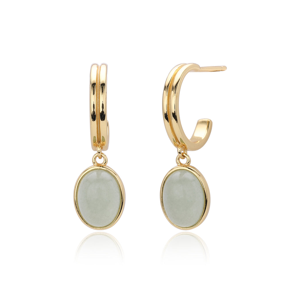 Damen Ohrhänger mit geschwungenem Design aus 925 Sterling Silber Shop Nory