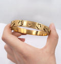 Damen elegantes Armband mit floralem Design Shop Nory