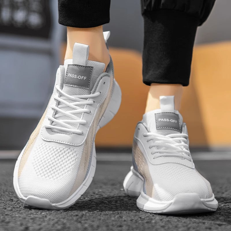 Herren atmungsaktive leichte Lauf- und Freizeitsneaker mit dämpfender Sohle Shopy Nory