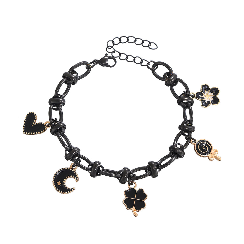 Damen Charm-Armband mit einzigartigen Anhängern Shop Nory