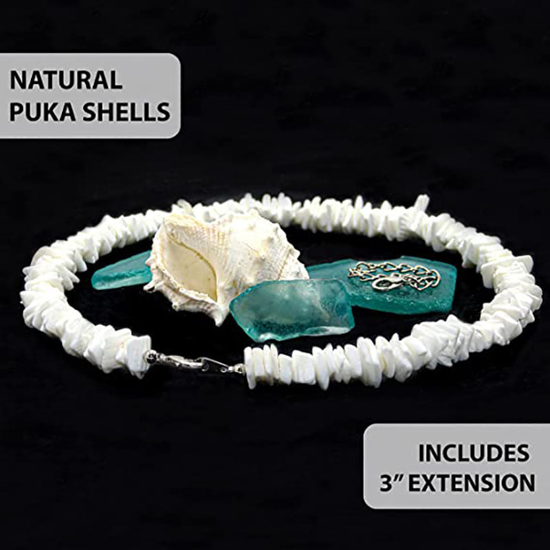 Damen Kette und Armband Set aus bunten Muschelschalen und Naturmaterialien Shop Nory