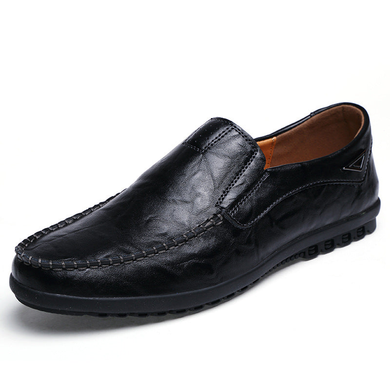 Herren Elegante und komfortable Mokassins aus weichem Leder