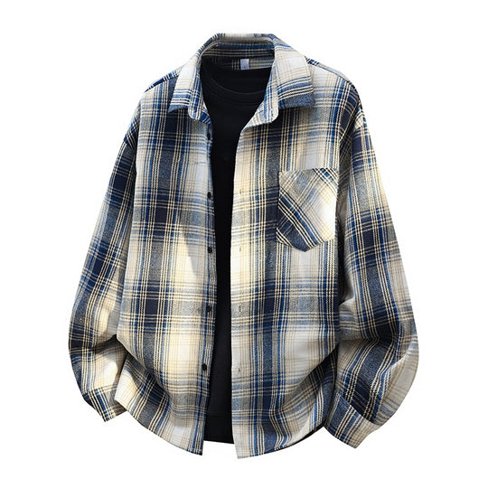Herren Karierte Freizeithemd Shop Nory