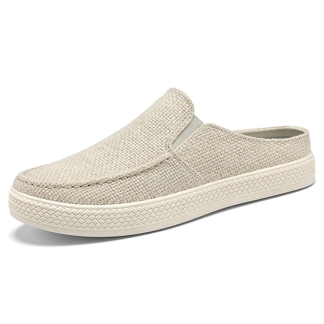 Damen nan Slip-On Mule Sneaker mit gewebtem Textil-Obermaterial und profilierter Gummisohle Shop Nory