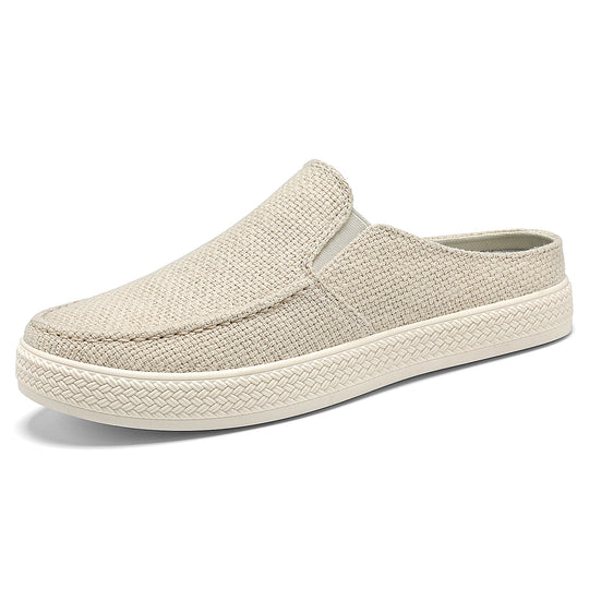 Damen nan Slip-On Mule Sneaker mit gewebtem Textil-Obermaterial und profilierter Gummisohle Shop Nory
