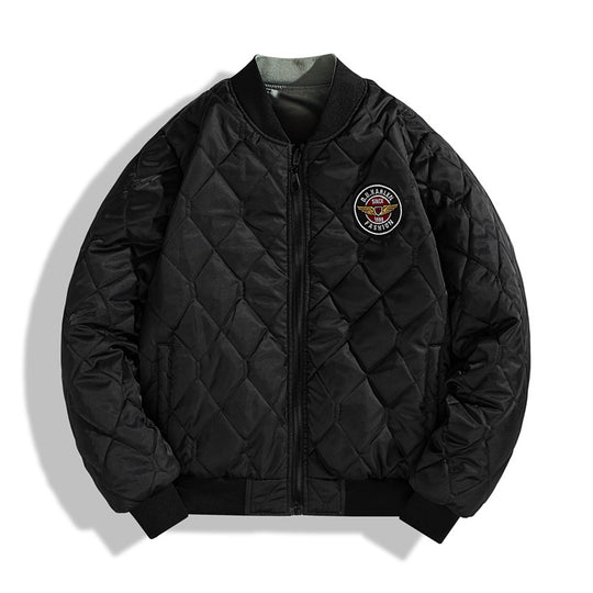 Herren Modische Bomberjacke mit hochschließendem Kragen Shop Nory
