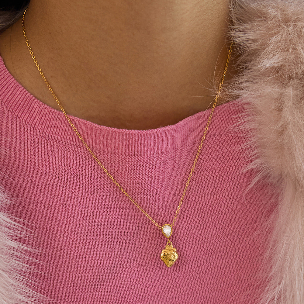 Damen Halskette mit einstellbarer Länge und hypoallergener Edelstahlverarbeitung Shop Nory
