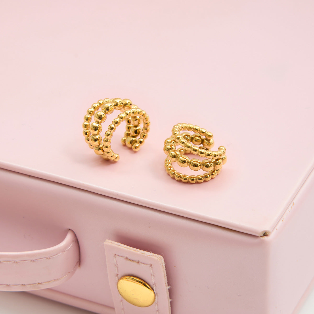 Damen Offener Ring mit kreativem Perlen-Design Shop Nory