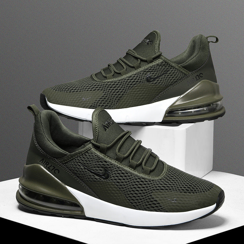 Herren Leichte Mesh-Sneaker mit sichtbarer Luftkissen-Dämpfung und sportlicher Laufsohle Shopy Nory