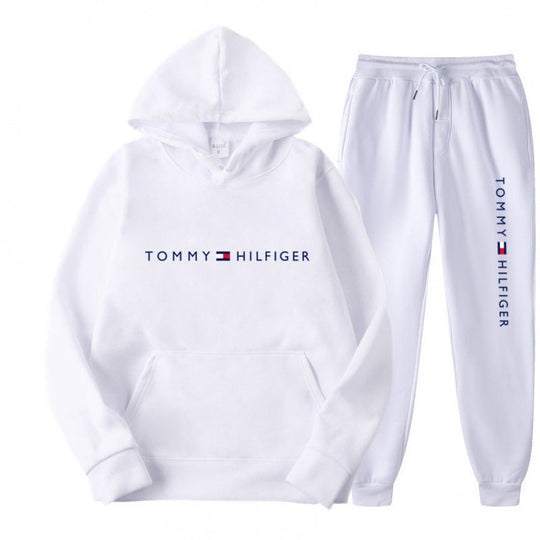 Damen Sweatanzug mit gemütlichem Kapuzensweater und lässiger Jogginghose Shopnory