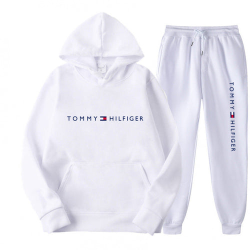 Damen Sweatanzug mit gemütlichem Kapuzensweater und lässiger Jogginghose Shopnory