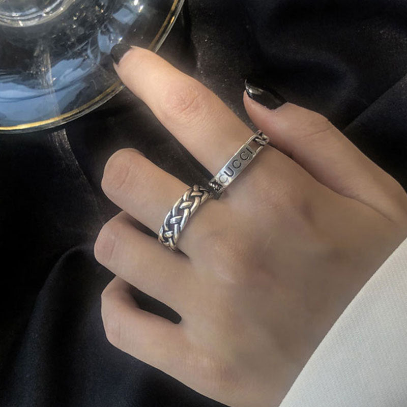 Damen modern gestalteter Kombinationsring Shop Nory