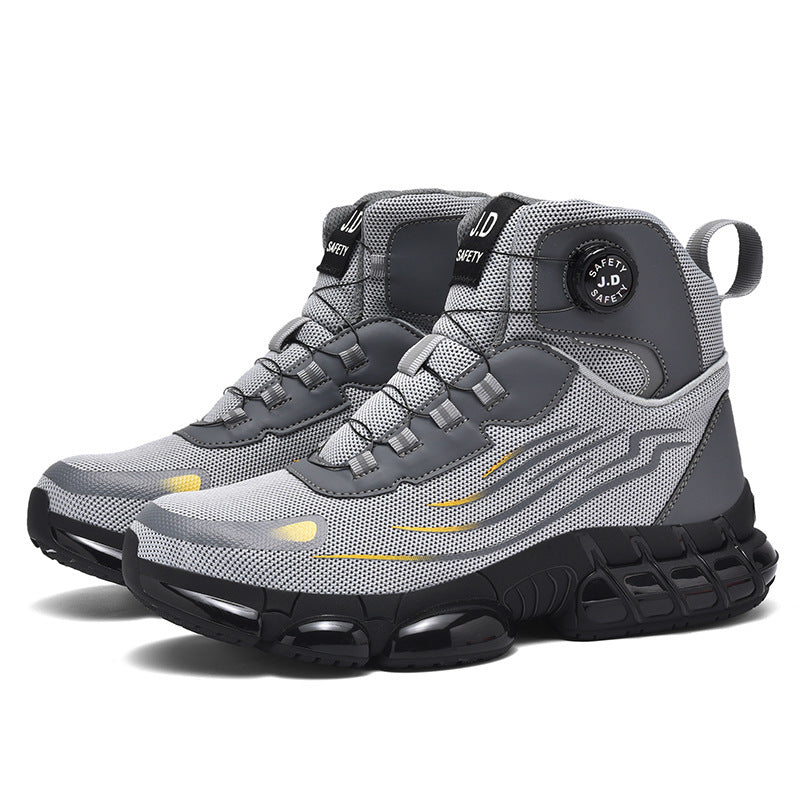 Damen Sicherheitsstiefel mit rutschfester Sohle und atmungsaktivem Obermaterial