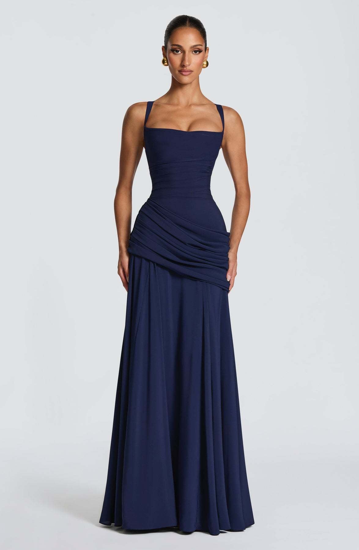 Damen Abendkleid mit elegantem, tailliertem Schnitt ShopNory