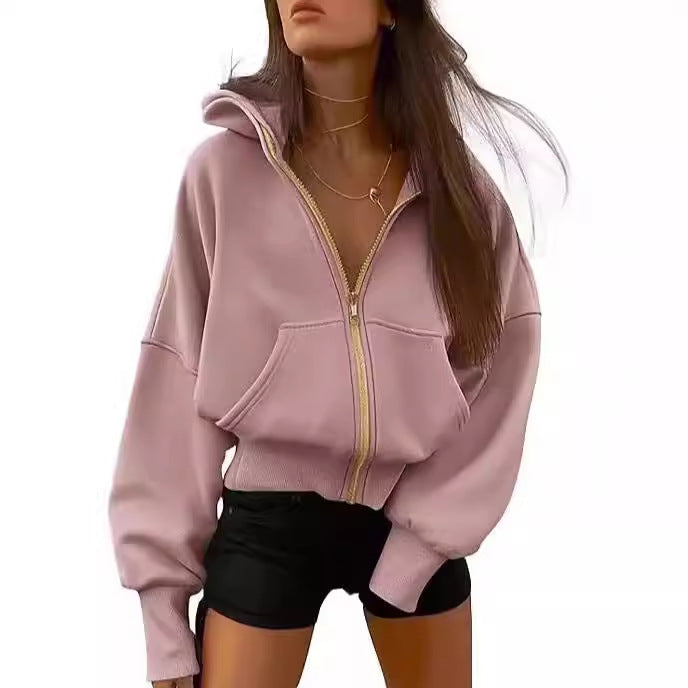 Damen oversized Kapuzenpullover