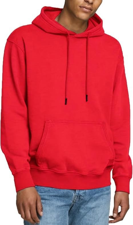 Herren nan lässiger Kapuzenpullover mit Kängurutasche, Tunnelzug und gerippten Bündchen Shop Nory