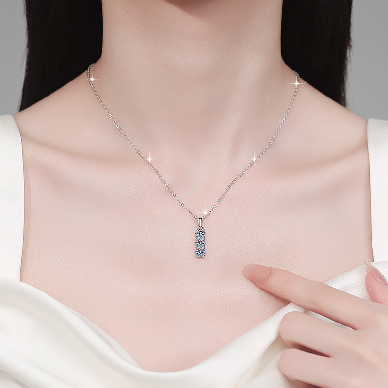 Damen Halskette mit funkelndem Zirkonia-Anhänger Shop Nory 1780916764