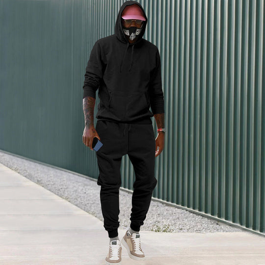 Herren Sportanzug mit Hoodie und bequemen Jogginghosen