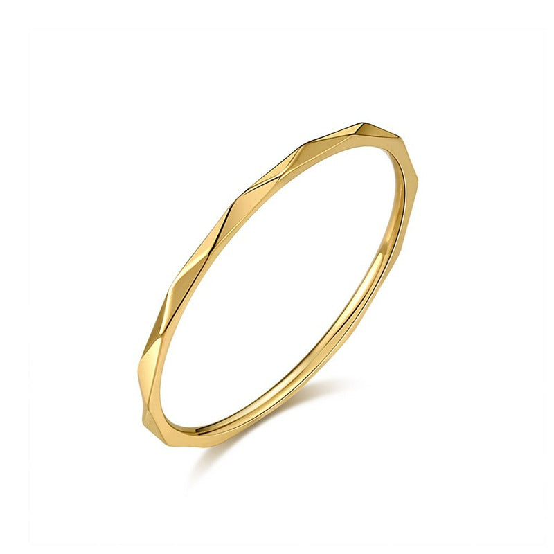 Damen Ring mit kunstvollem geometrischen Muster Shop Nory