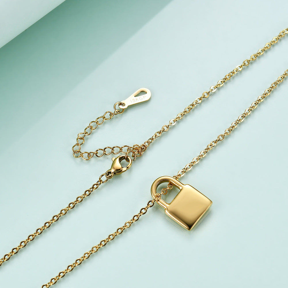 Damen Halskette mit verschlossener Anhänger-Design Shop Nory