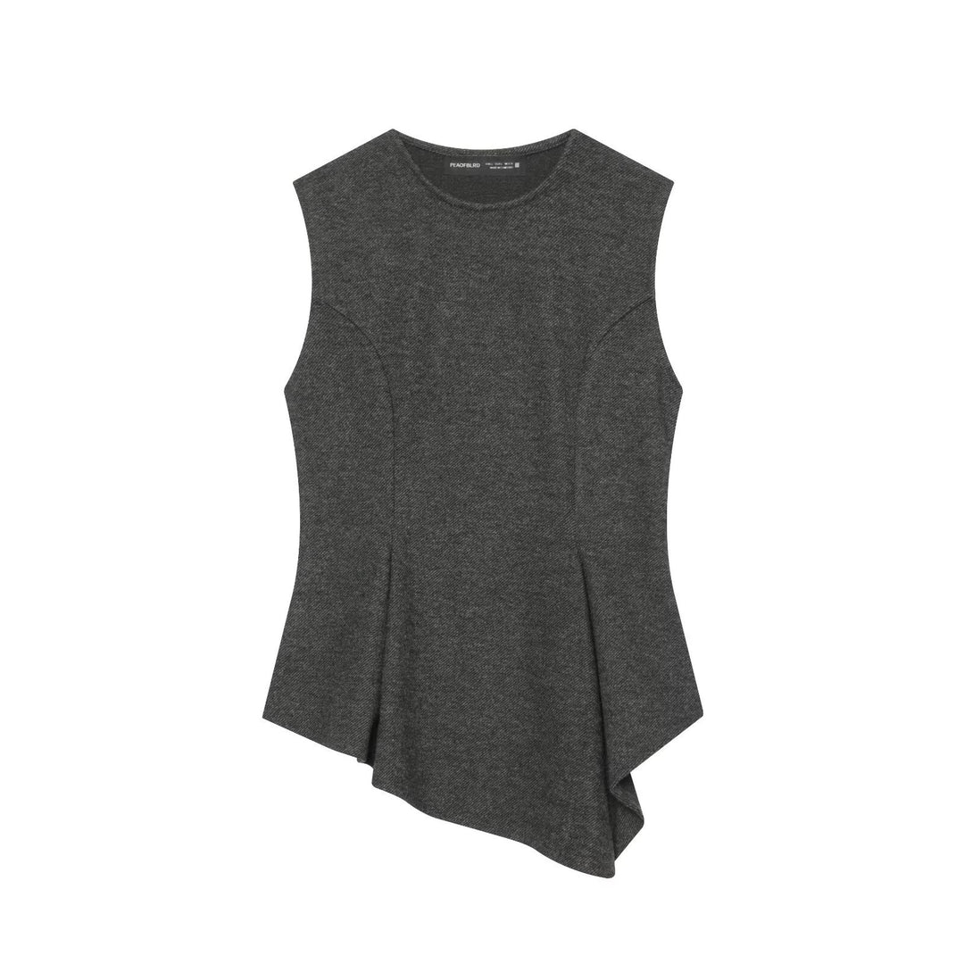 Damen Hochtaillierte konisch geschnittene Loungehose mit verdecktem Bund Shop Nory