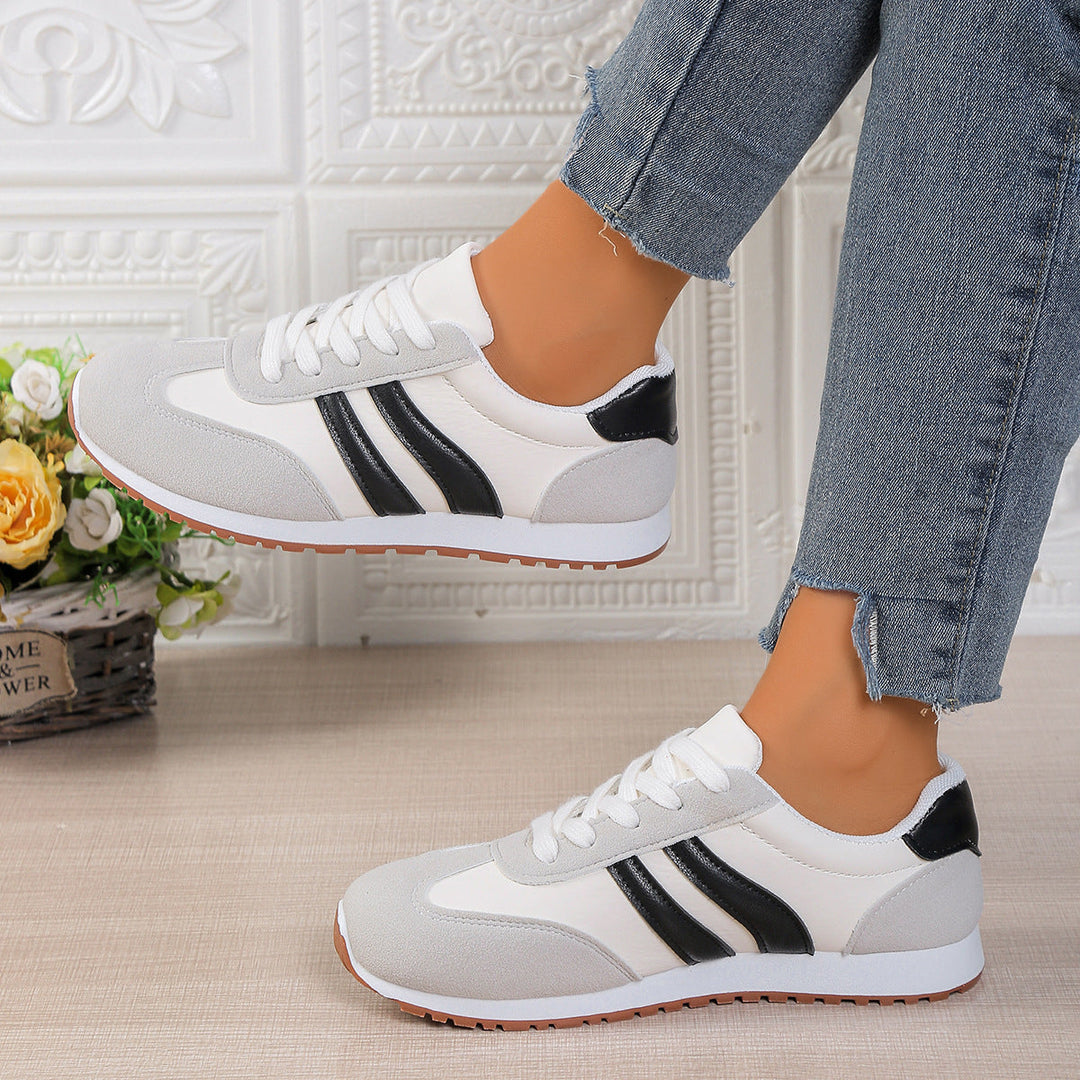 Damen Freizeitsneaker mit atmungsaktivem Obermaterial und rutschfester Sohle