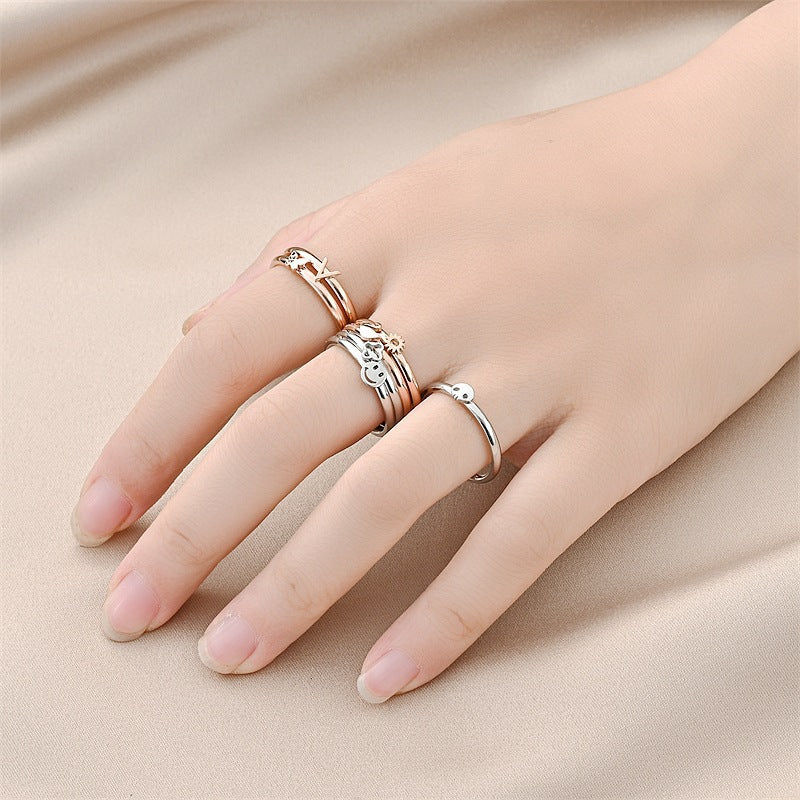 Damen minimalistischer Ring mit Pfeilmotiv Shop Nory