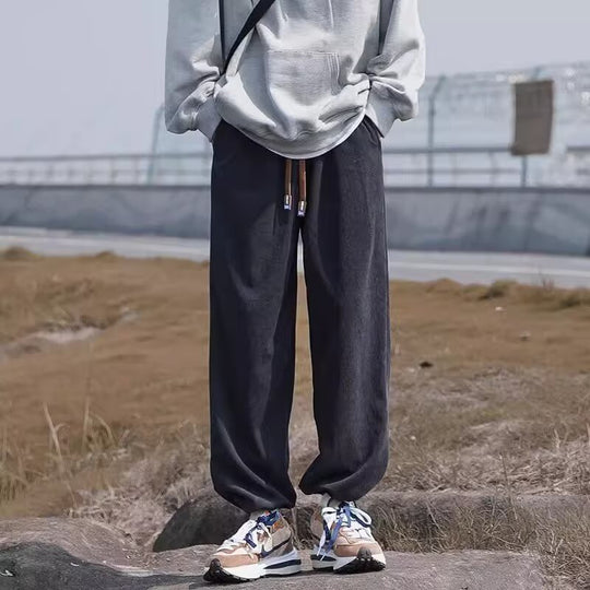 Herren Bequeme Waffelstruktur Jogginghose Shop Nory