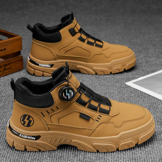 Herren sportliche hochgeschnittene Sneaker von Shopnory