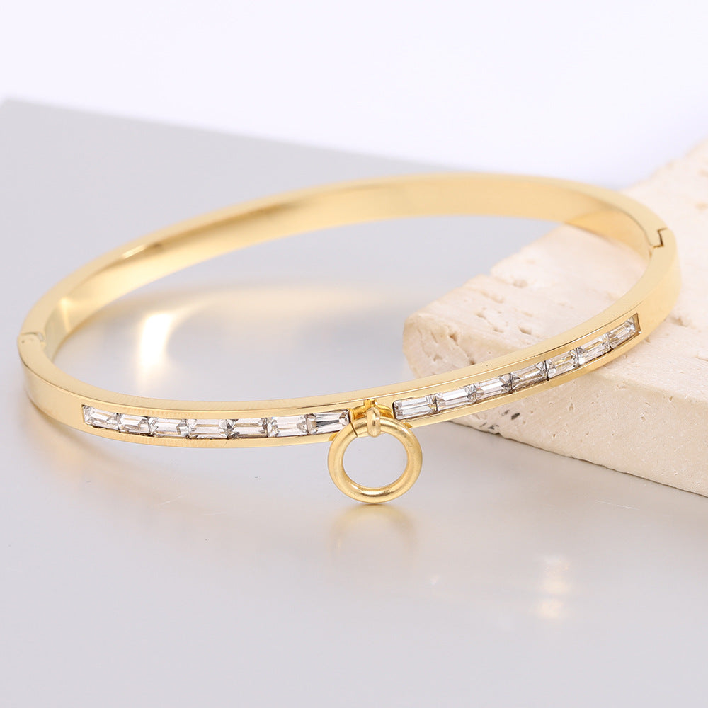 Damen Armband mit funkelnden Zirkonia und elegantem Design Shop Nory