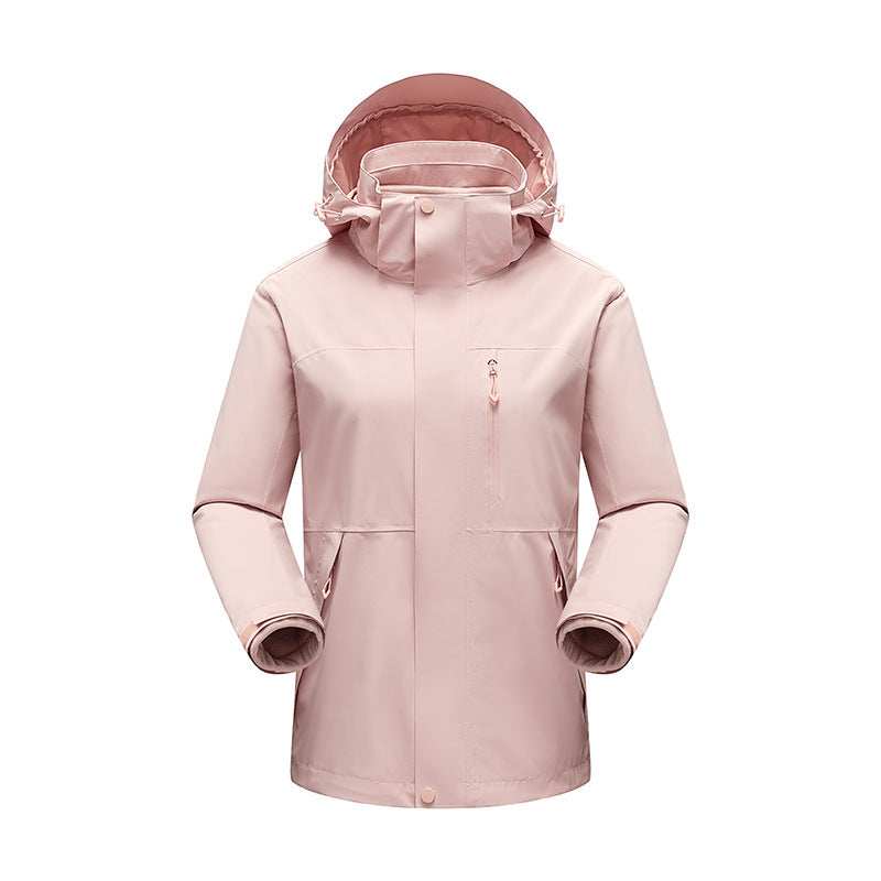 Herren Wasserabweisender Winterparka mit abnehmbarer Kapuze und getapten Nähten Shop Nory
