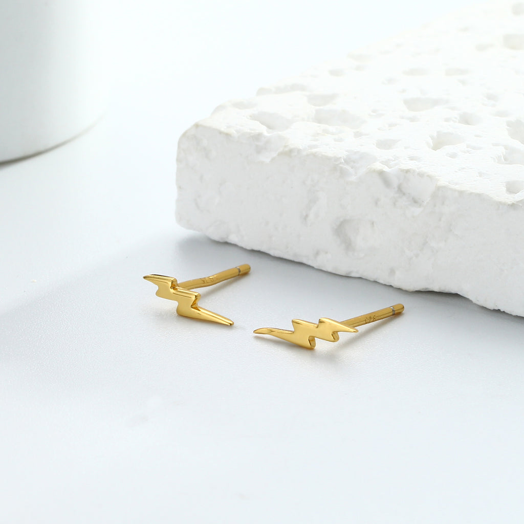 Damen Ohrstecker im trendigen Blitzdesign Shop Nory