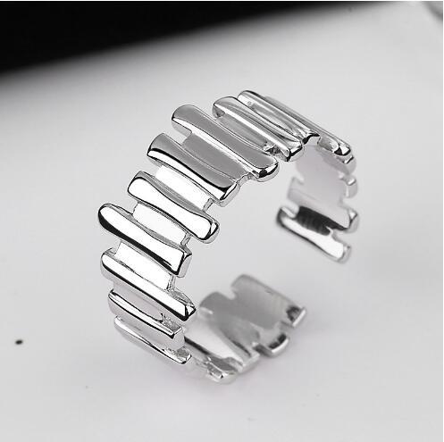 Damen Offener Ring mit modernem, geometrischem Design Shop Nory